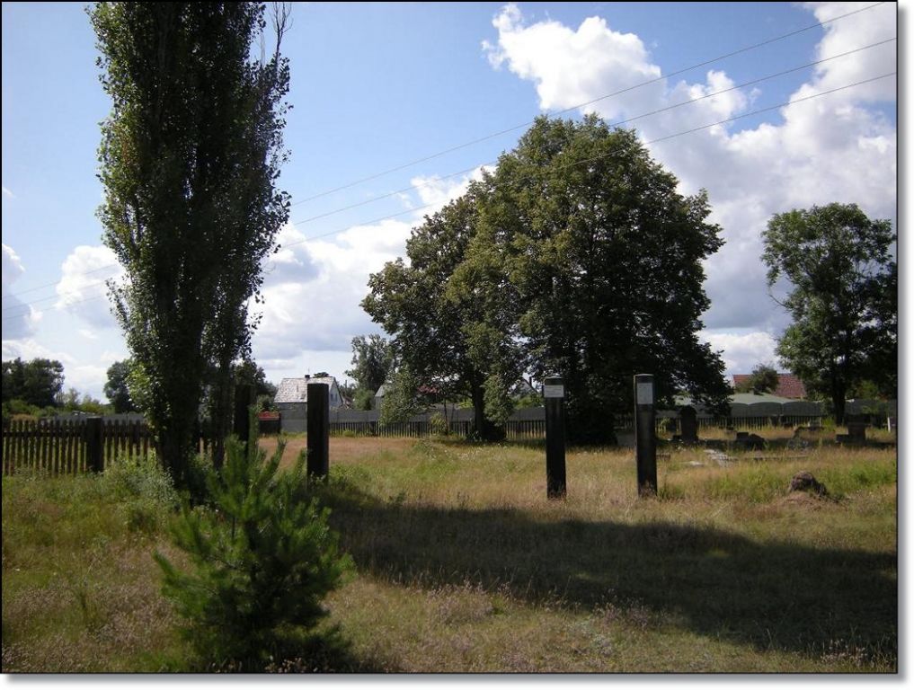 Auf dem Friedhof in Forst
